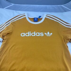 Adidas Striped T Shirt Men’s Small
